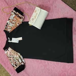 Girls sequin dress